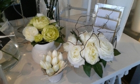 A Selection of Silk Flowers